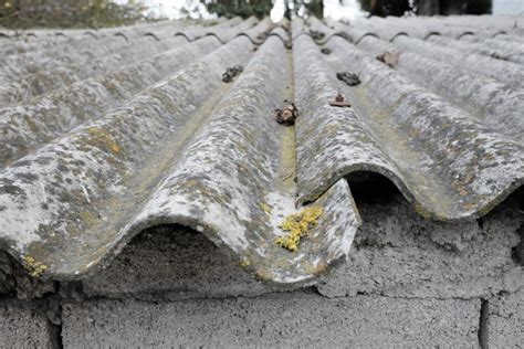 Cement sheeting and asbestos .